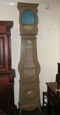 Lot 605 - French painted clock case