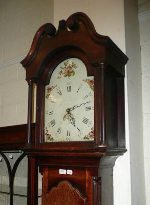 Lot 608 - Victorian longcase clock