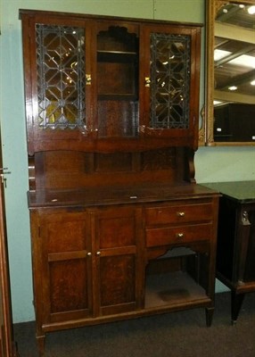 Lot 745 - An Arts & Crafts oak sideboard