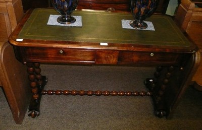 Lot 753 - Rosewood library table