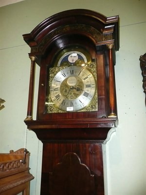 Lot 760 - An eight day longcase clock - later inscribed Hadwen of Ormskirk