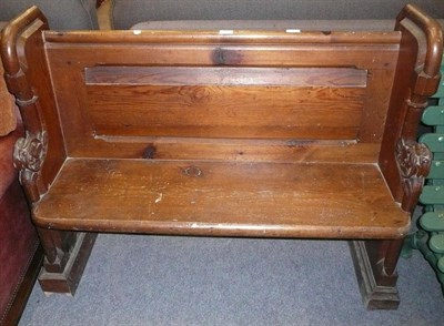 Lot 900 - Small two seater pew