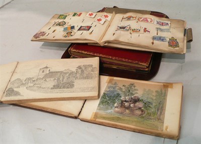Lot 30 - Six various watercolour and sketch books