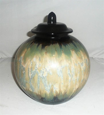 Lot 143 - A Burslem crystalline glaze vase