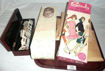 Lot 165 - Boxed Sindy doll, cigarette cards, etc