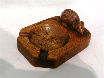 Lot 232 - Mouseman ashtray