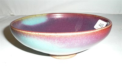 Lot 449 - A Jun ware bowl