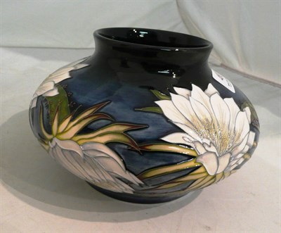 Lot 468 - A Moorcroft 'Queen Of The Night' vase, Moorcroft collectors club, numbered 60, designed by...