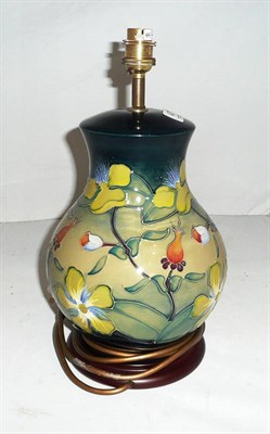 Lot 477 - A Moorcroft 'Hypericum' lamp