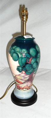 Lot 495 - A Moorcroft 'Mamoura' L47/12 lamp designed by Sally Tuffin