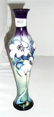 Lot 499 - A Moorcroft 'Cloths Of Heaven' vase by Nicola Slaney, Moorcroft Collectors Club, numbered 107/250