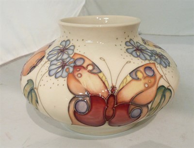 Lot 505 - A Moorcroft 'Butterfly' vase