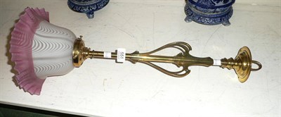 Lot 551 - Light fitting with Nailsea shade