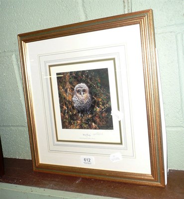 Lot 612 - David Shepherd print 'Baby Tawny'