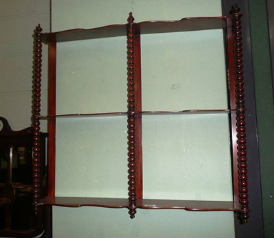 Lot 641 - Hanging shelves