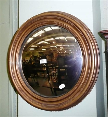 Lot 653 - Convex wall mirror