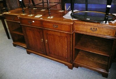 Lot 664 - Modern oak sideboard