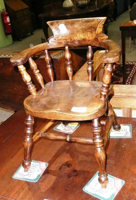 Lot 684 - Smoker's bow dolls chair