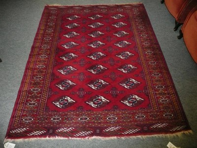 Lot 711 - Red ground rug and a prayer rug