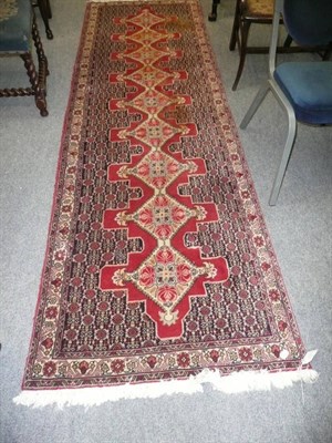 Lot 718 - Modern Persian Senneh runner