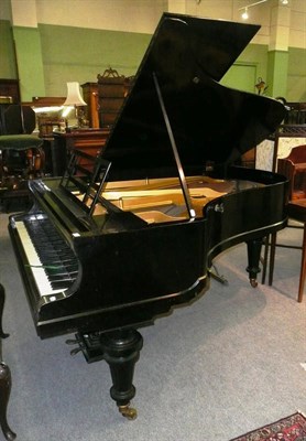 Lot 729 - Ebonised Bluthner grand piano