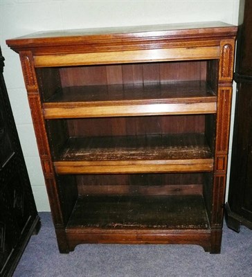 Lot 781 - Victorian bookcase (a.f.)