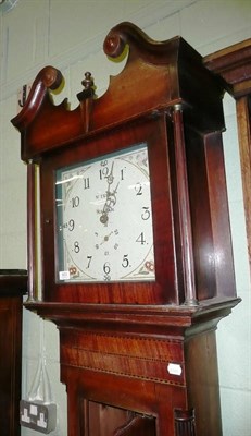 Lot 803 - A thirty hour longcase clock, dial inscribed 'W Terry, Masham'