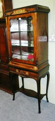 Lot 804 - Edwardian rosewood cabinet