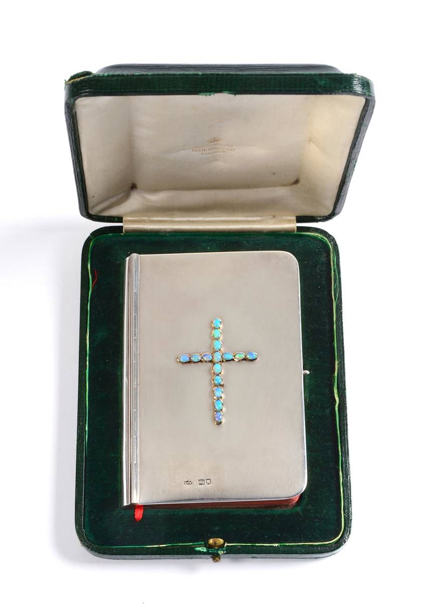 Lot 375 - A Silver Mounted Book of Common Prayer, Wright & Davies (William Frederick Wright), London...