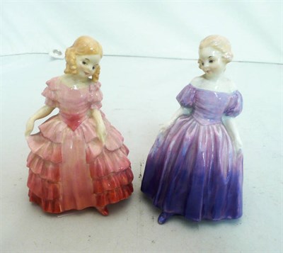 Lot 111 - Doulton figurine 'Rose' and another 'Marie'