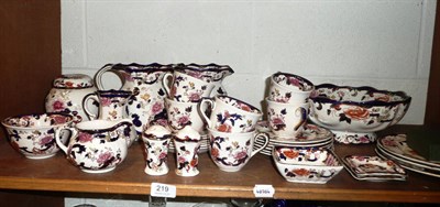 Lot 219 - A quantity of Masons Mandalay including part tea service, jugs, bowls etc