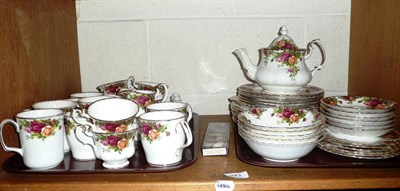 Lot 243 - A quantity of Royal Albert Old Country Roses china (some seconds)