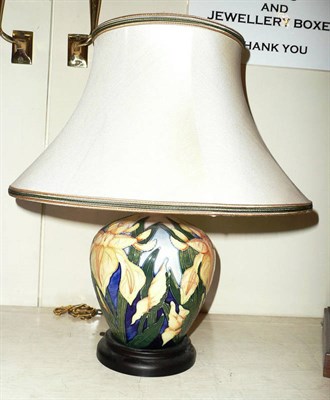 Lot 352 - A Moorcroft table lamp