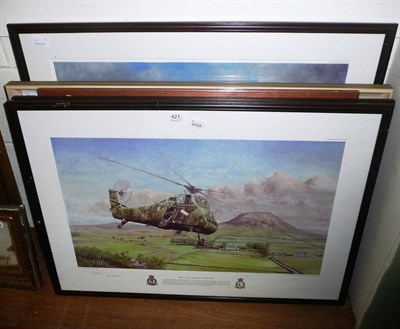 Lot 421 - J W Petrie - D-Day Tribute, limited edition print, 501/850, signed in pencil in the margin by...