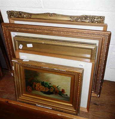 Lot 424 - Five seascapes including a pair by Raymond St Claire and four other pictures (9)