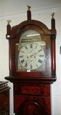 Lot 468 - Longcase clock, dial inscribed S. Bailey, Newcastle