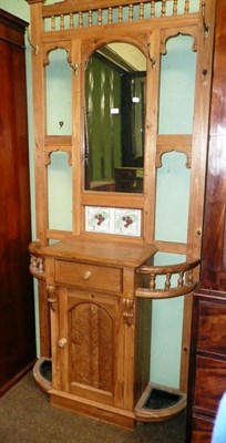 Lot 602 - Pine hall stand