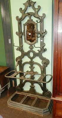 Lot 606 - Iron hall stand