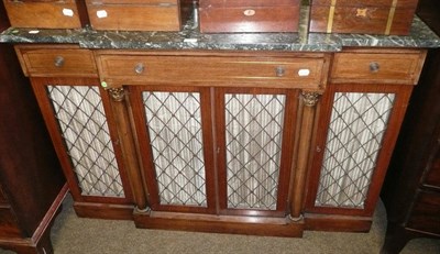 Lot 637 - Regency style cabinet