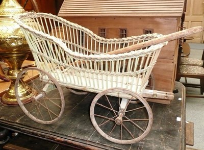 Lot 746 - Wicker pram