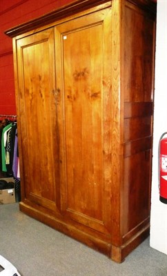 Lot 817 - Cherrywood armoire