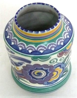 Lot 39 - A Poole pottery vase 'Swallows'