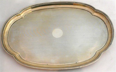 Lot 144 - Silver tray, approx 14oz
