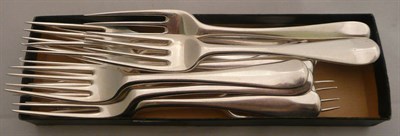 Lot 269 - Twelve silver dessert forks, 20oz approximate weight