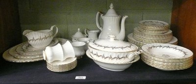 Lot 303 - Foley 'Golden Regency' dinner service and a Royal Albert 'Val D'or' tea service