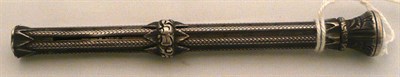 Lot 351 - A Samson Morden silver bloodstone pencil