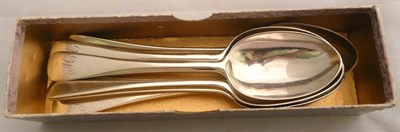 Lot 404 - Silver spoons, various marks