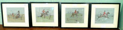 Lot 491 - Four small Snaffles hunting prints