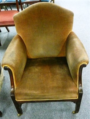 Lot 564 - Late Victorian armchair