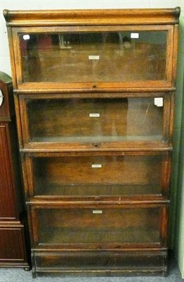 Lot 622 - Globe Wernicke stacking bookcase